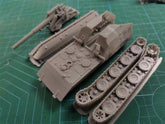 3d Printed 1/35/72 German Geschützwagen E 100 Self-propelled Artillery Kit